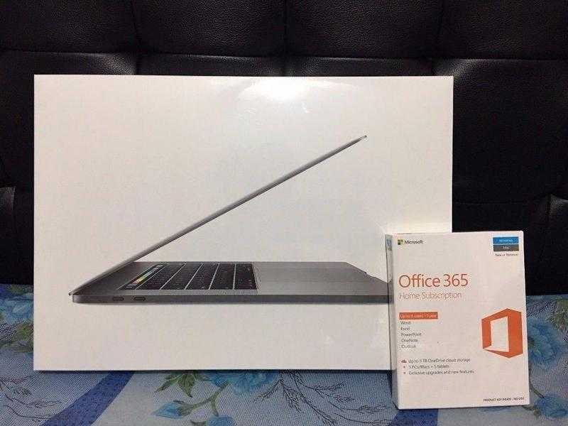 New MacBook Pro 2017 Retina 15 TouchBar Core i7 2.9GHz CPU, 16GB RAM 512GB SSD WITH RECEIPT