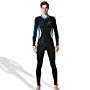 New never used OXA Wetsuits Lycra Full Body Diving Suit for Snorkeling, Swimming and Scuba Diving (B