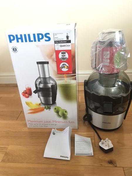 New Philips Juicer