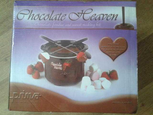 New PRIMA Chocolate heaven fondue amp sweet making kit