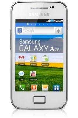 New Samsung Galaxy Ace WHITE S5830i Android 3G Sim Free Unlocked Mobile Phone