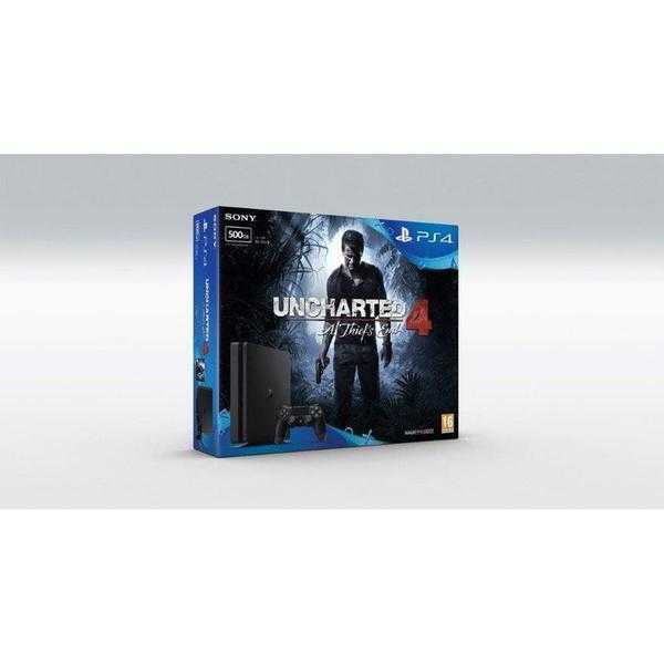 New sealed Sony PlayStation 4 500GB UNCHARTED 4