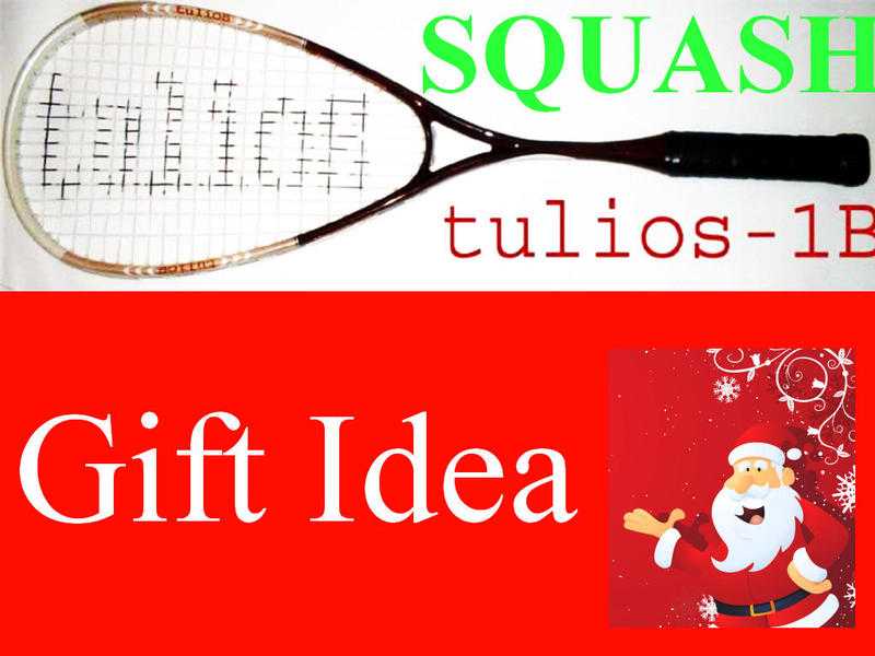 NEW SEASON SQUASH RACKET  Tulios-1B Squash Racket 90 rrp