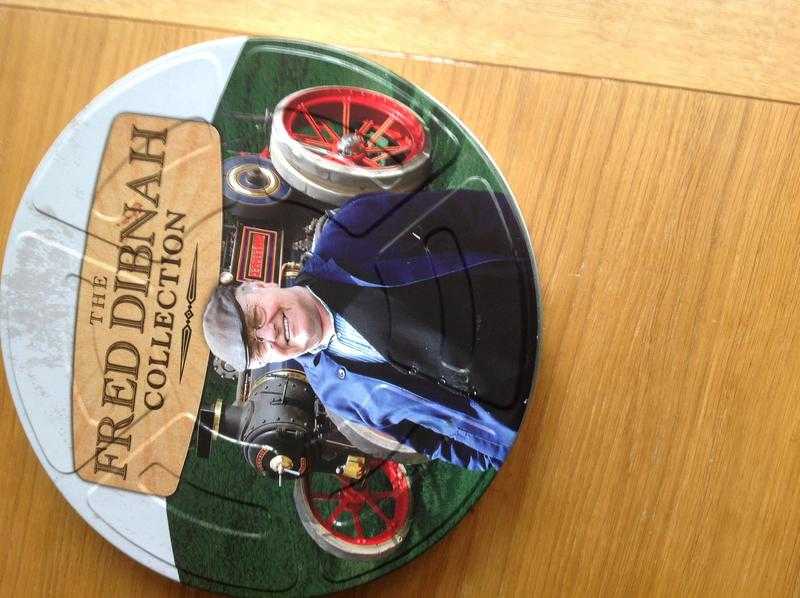 New set of 5 Fred dibnah dvds.  Unused and new.