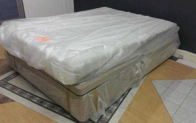 New Silentnight Kingsize 2 drawer Divan Bed with Quality Mattress by Airsprung