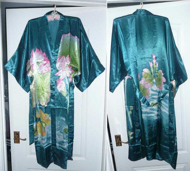 New Silk Dressing Gown