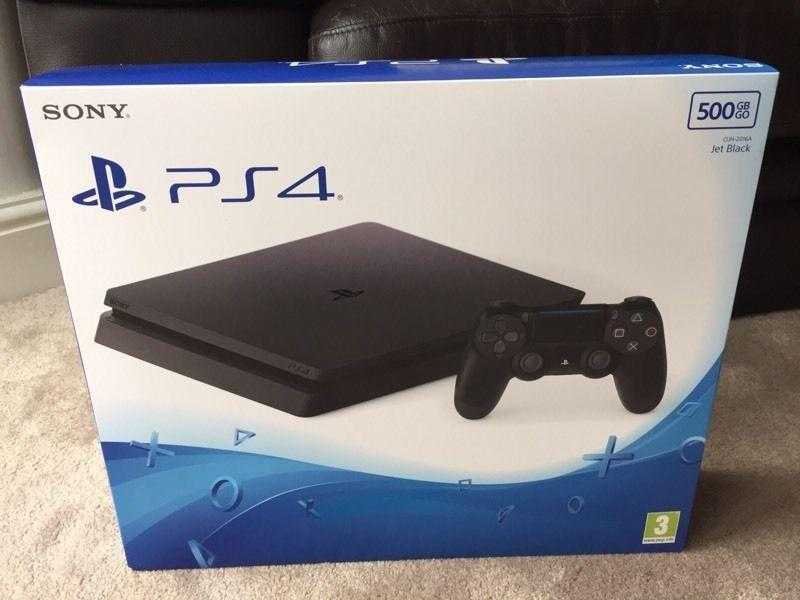 New Sony PS4 as bought condition