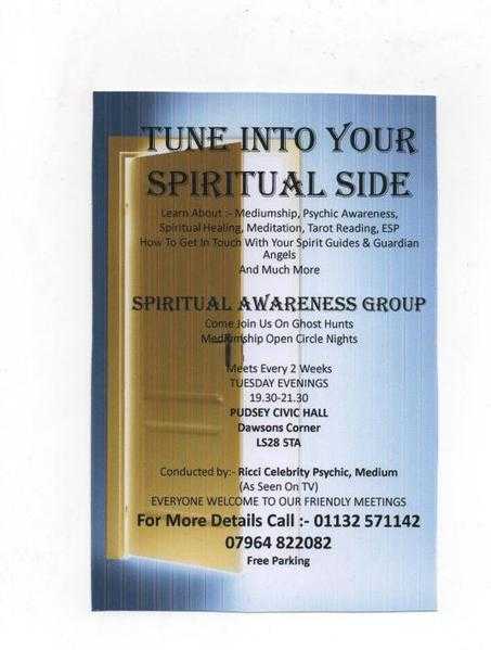 New Spiritual Awareness Group In Leeds