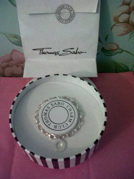 New Thomas Sabo Sterling Silver Charm Club Large Bracelet - 19.5cm