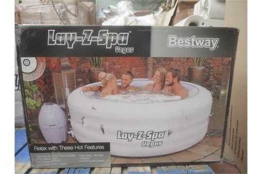 New unopened lay z spa vegas hot tub
