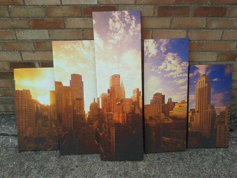 New York wall canvas