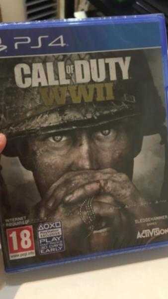 NewSealed Call of Duty WW2 for PS4