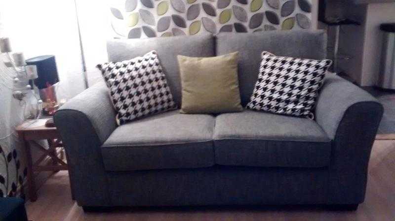 NEXT 2 SEAT SOFA GREY 12 MONTHS OLD EXCELLENT CONDITION  200