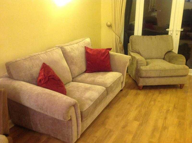 Next 3 Seater Sofa and Chair