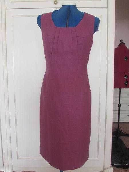 NEXT FUCHSIA PINK SIZE 12 FULLY LINED SHEATH DRESS