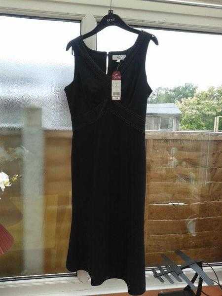 Next Petite Black Dress Size 8. BNWT