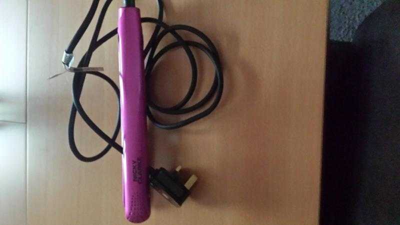 nick Clarke hair straighteners brand new