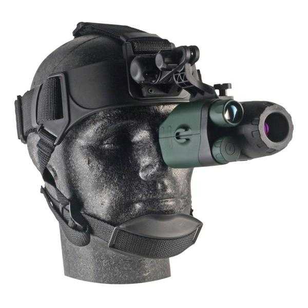 night vision goggles and laser range finder