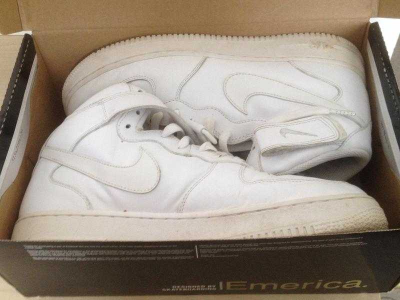 Nike Air Force High Tops White