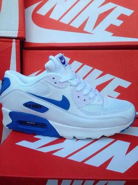 Nike Air Max 90 Blue amp White Sizes 6 7 8 9 10 11