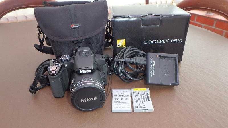 Nikon Coolpix P510 Digital Zoom Bridge Camera