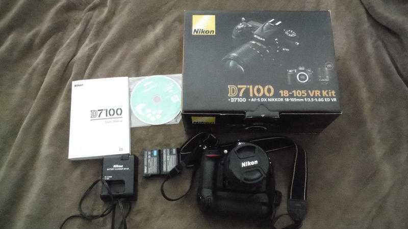 Nikon D7100 DSLR Camera  18-55mm VR II  55-300mm VR  420-800mm  128GB  More