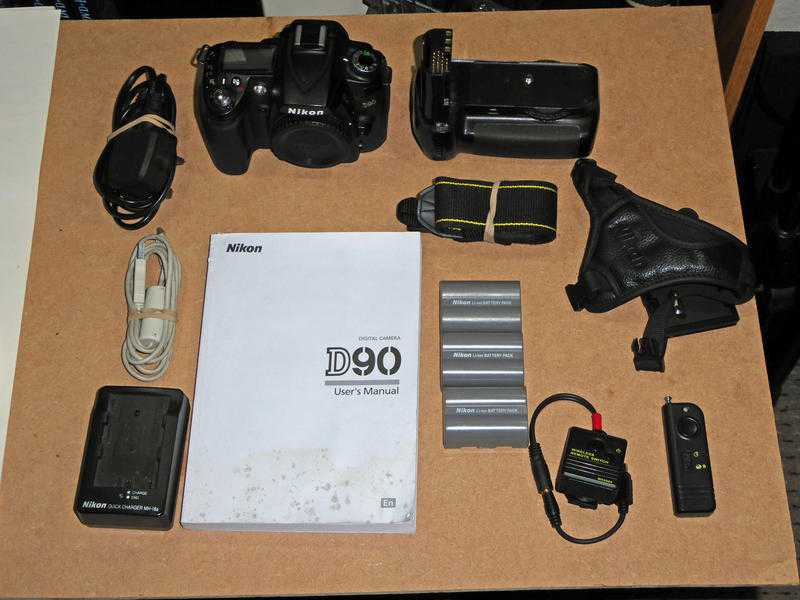 Nikon D90 with extras