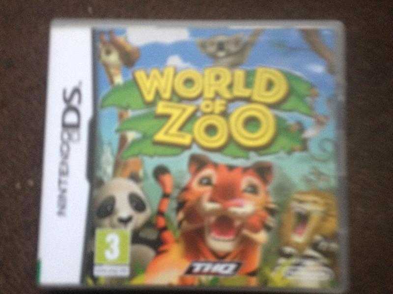 Nintendo DS game  039World of zoo039