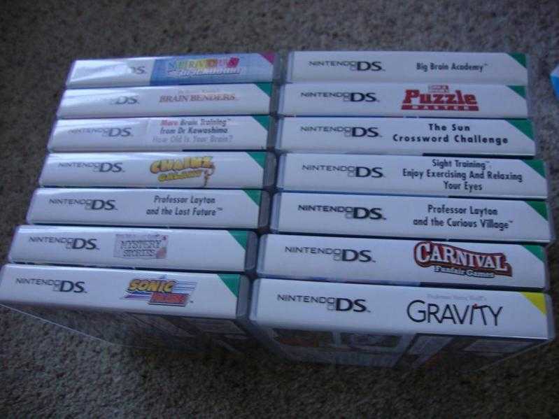 NINTENDO DS GAMES BUNDLE