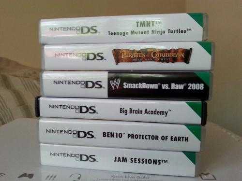 Nintendo DS Lite Games Bundle
