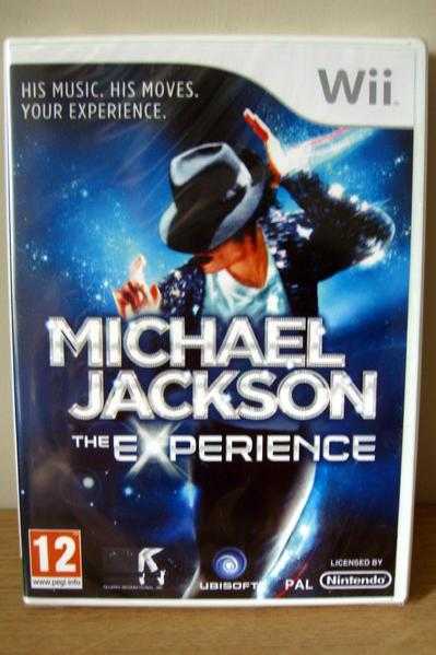 Nintendo Michael Jackson Wii Game