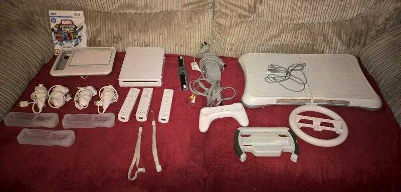 Nintendo Wii Bundle, Wii fit, 30 games