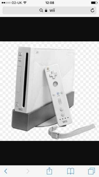 Nintendo wii console