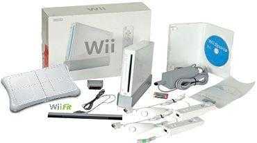 Nintendo Wii Console, Accessories and Wii Fit Balance Board