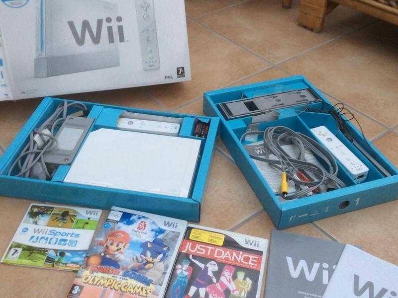 Nintendo Wii Console and Games