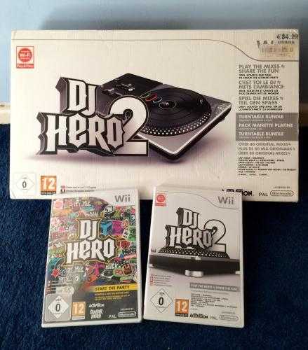 Nintendo Wii Dj Hero Turntable