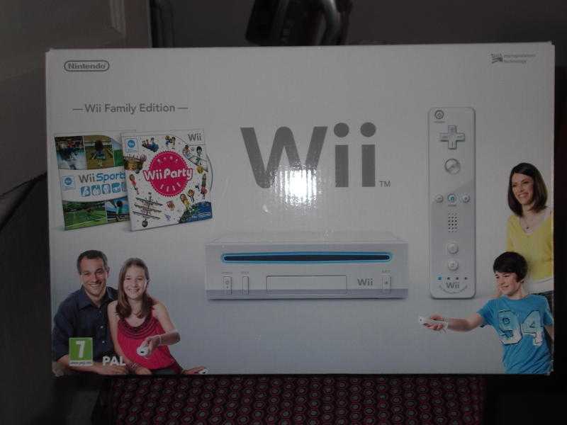 Nintendo wii family edition