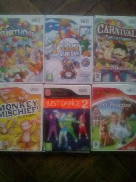 Nintendo Wii Games.