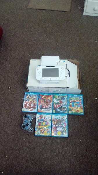 nintendo Wii u  6 games