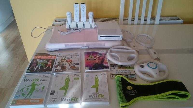 Nintendo Wii White Console amp Accessories