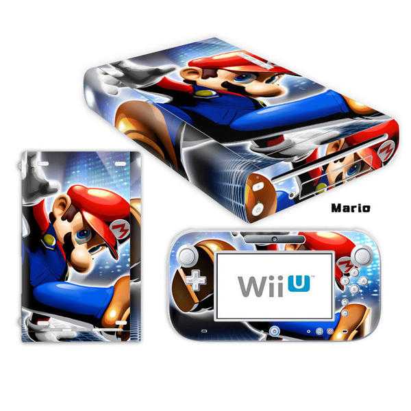 Nintendo Wiii U Console VinylsWraps x3 NEW