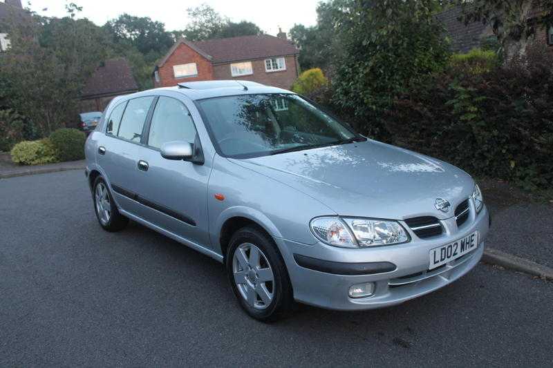 Nissan Almera 2002 1.5 SE  Mot April 2017, 1 owner from new