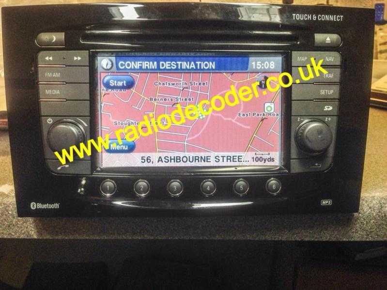 Nissan LCN navigation Radio code