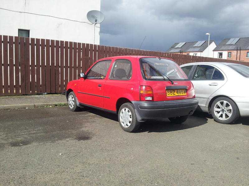 Nissan micra moted till March 2017