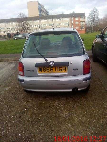 NISSAN MICRA POWER STEERING ONLY 69000 MILAGE FOR SALE  350.00