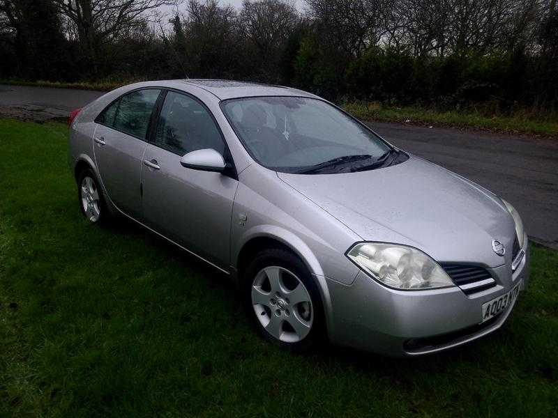 Nissan Primera 2.2dci SE 6 speed Sat Nav 2003