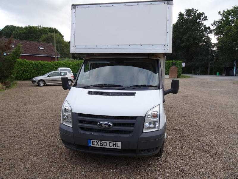 NO VAT  - ( Euro4) - 6Speed - Ford Transit diesel 115 T350 RWD LUTON with TAIL LIFT- 201060reg  Euro4