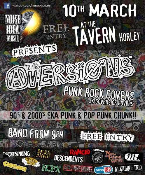 Noise Idea Music presents a Night of Ska Punk amp Pop Punk  The Tavern, Horley, 10th March