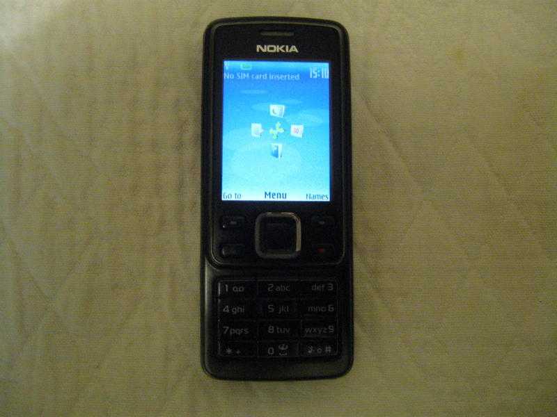 NOKIA 6300 UNLOCKED BLACK MOBILE PHONE