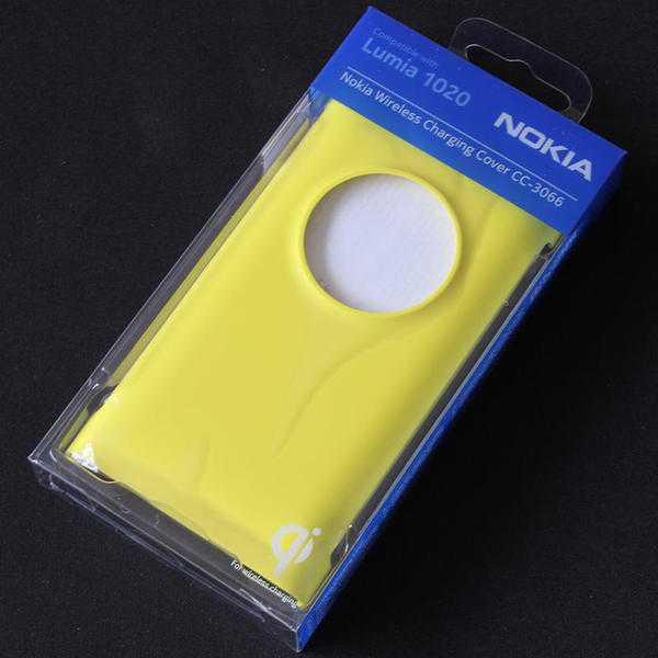 Nokia Lumia 1020 Wireless Charging Shell Genuine BNIB cc 3066 Black or Yellow